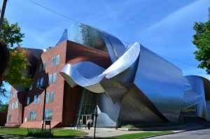 The Peter B. Lewis Building In Cleveland, Ohio
