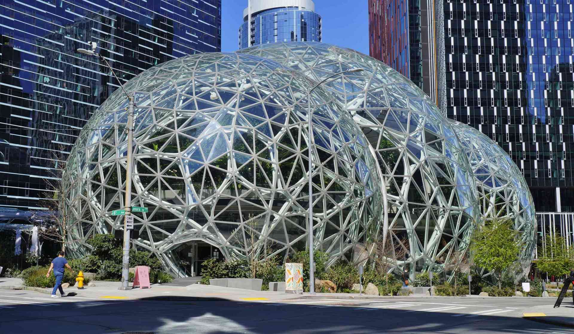 Amazon's Spheres in Seattle