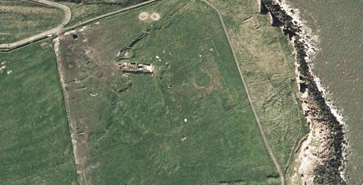 WWII Battery, Seaton Point, Northumberland